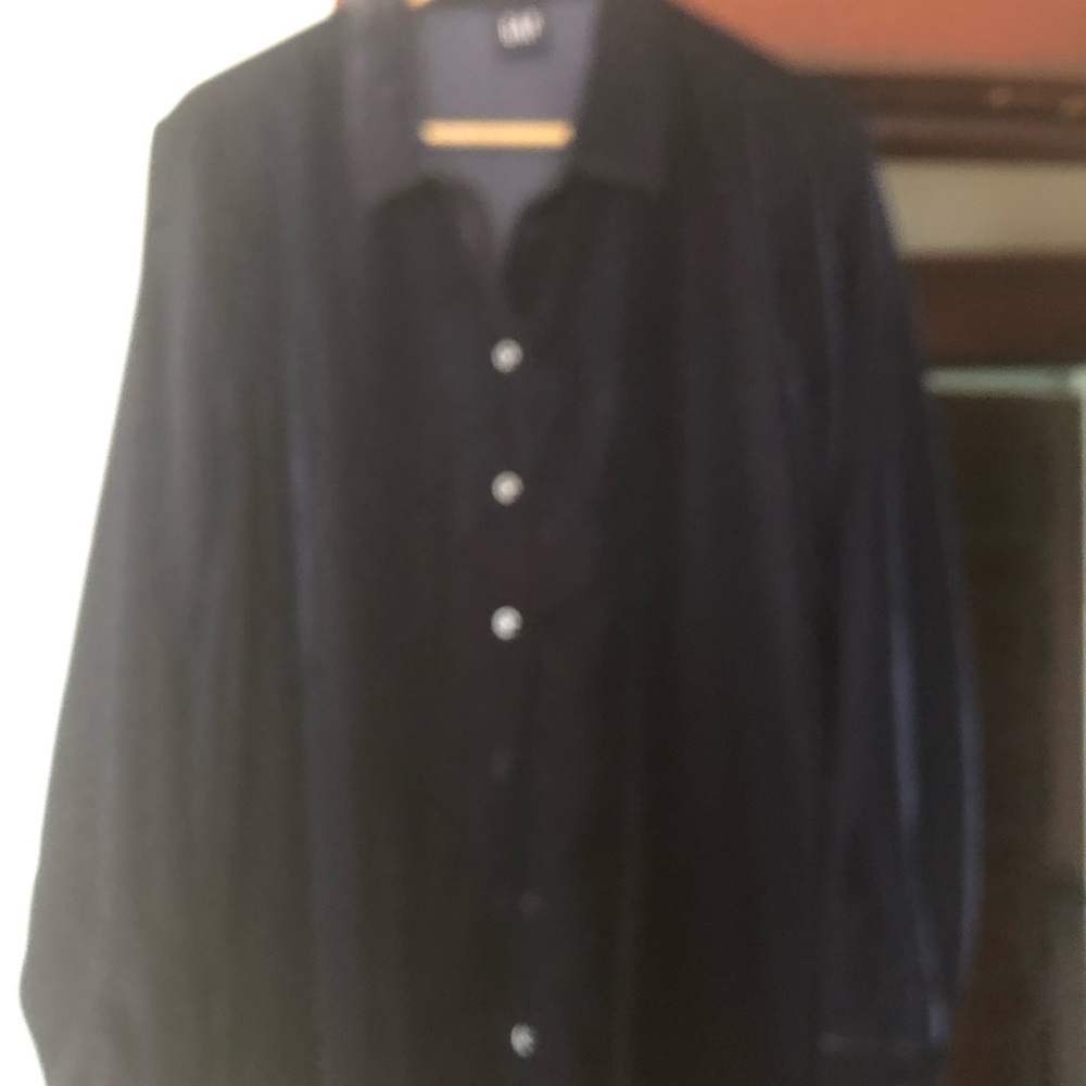 Gap velvet Button-Up Jacket Coat